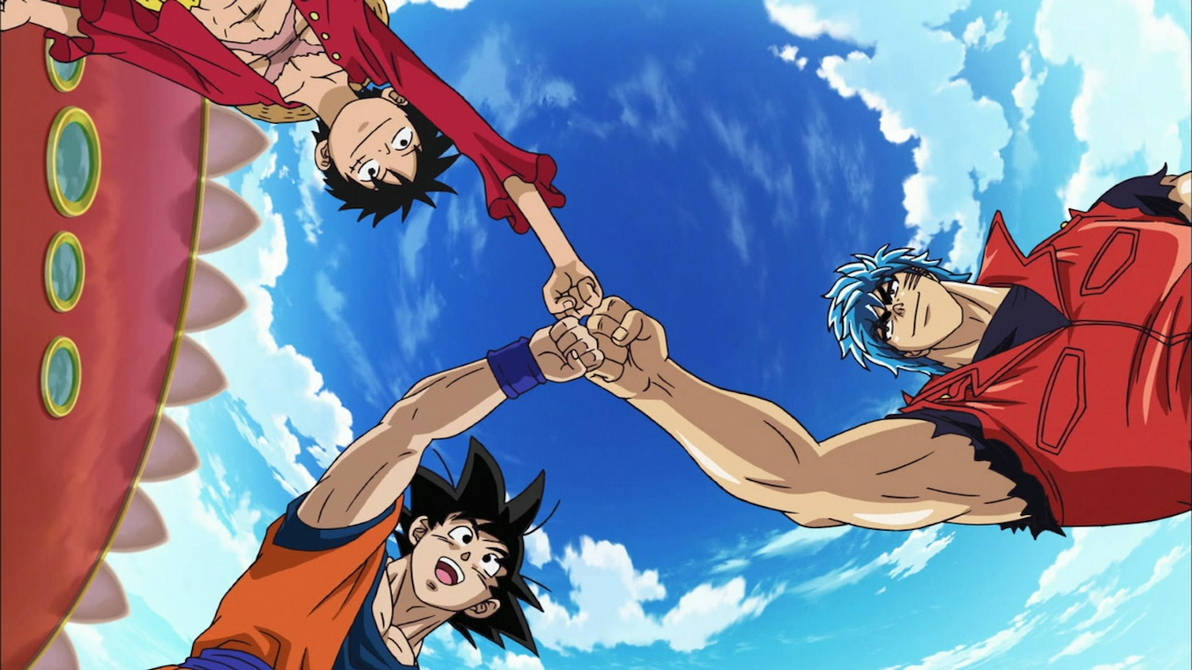 Toriko X One Piece X Dragon Ball Z Screencap 3 By Princesspuccadominyo On Deviantart Toriko X One Piece X Dragon Ball Z Screencap 3 By Princesspuccadominyo On Deviantart