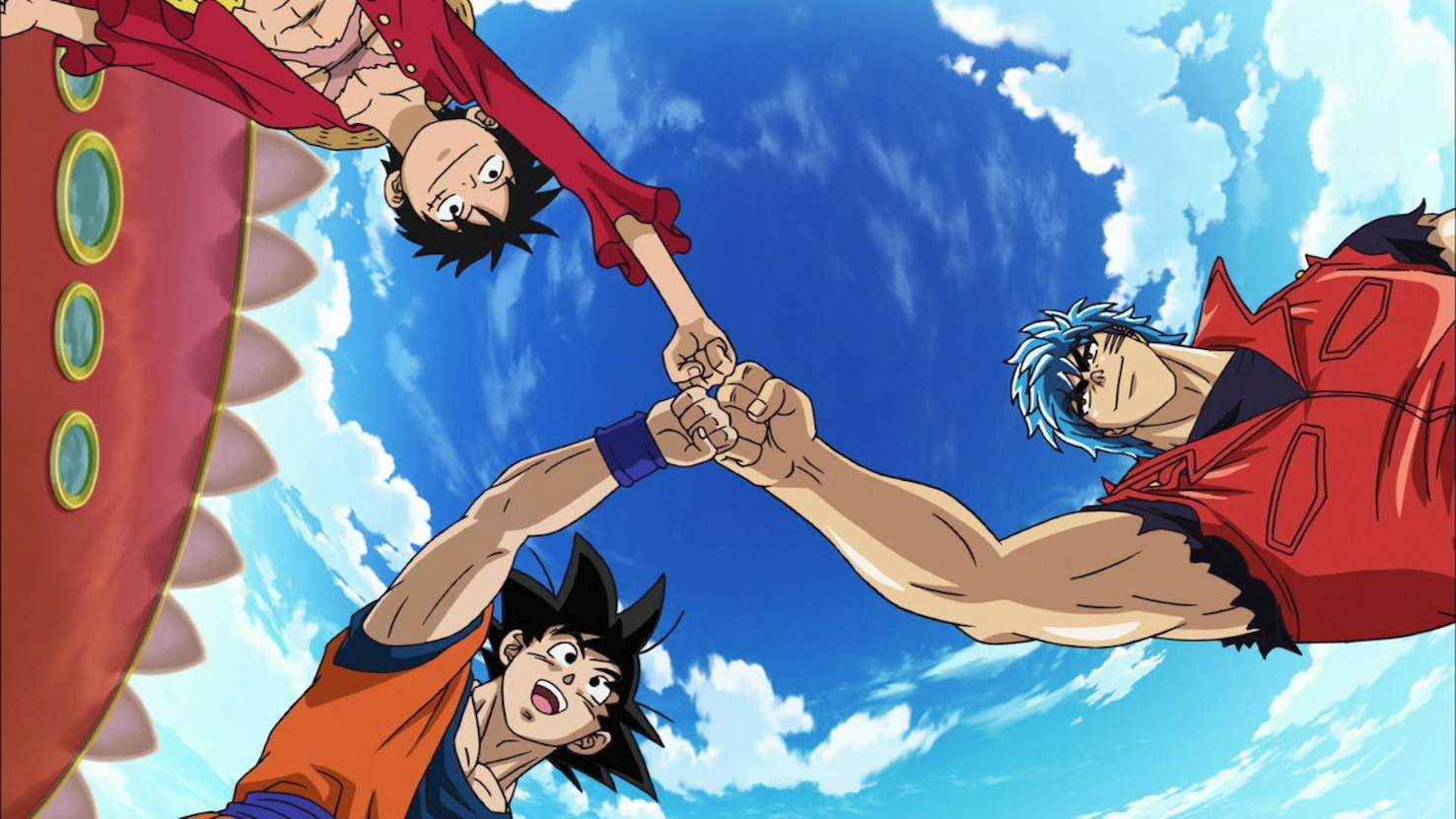 Toriko X One Piece X Dragon Ball Z Screencap 3 By Princesspuccadominyo On Deviantart