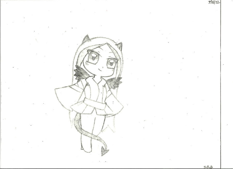 Basic Demon Chibi demon chibi by brambleclaw23 on DeviantArt