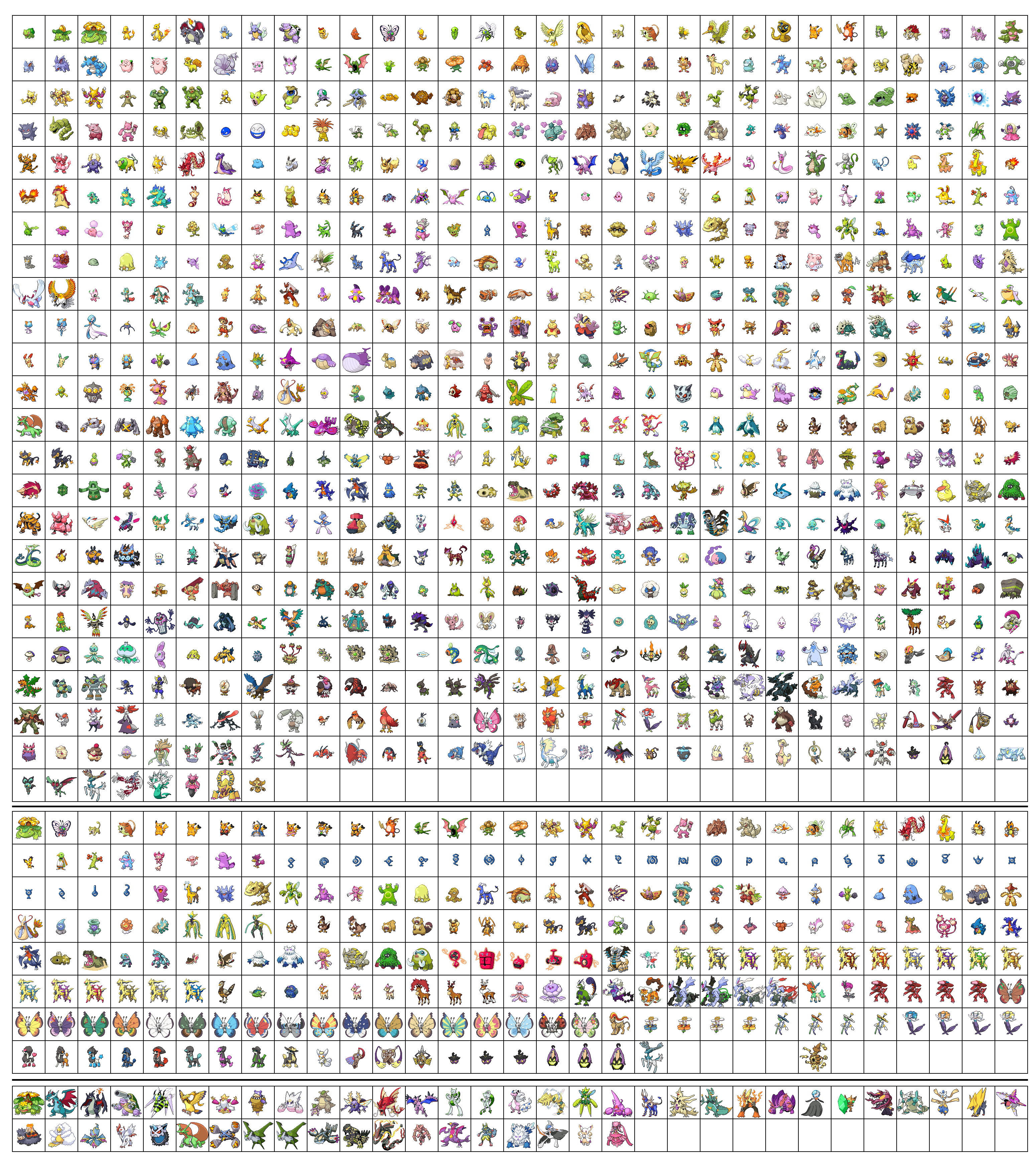 Pokemon X & Y - National Pokedex Completed All 721 Pokemons + Shiny & Oval  Charms 