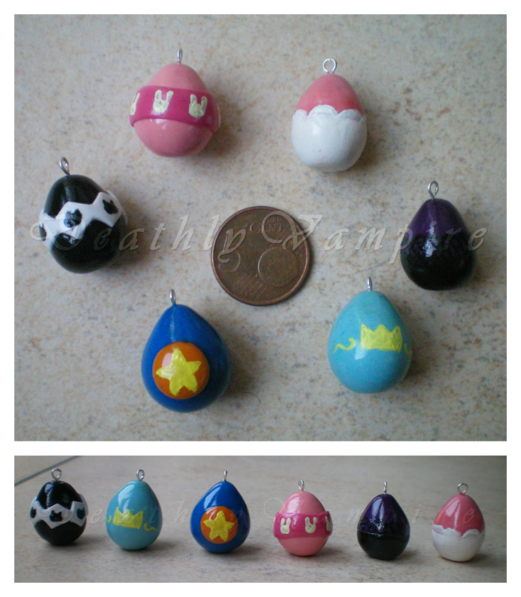 Shugo Chara Pendants 2