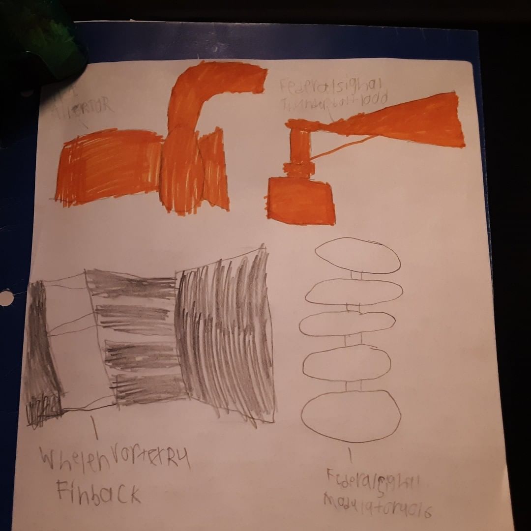 Drawings of tornado sirens by JoshuaTheSCPKing on DeviantArt