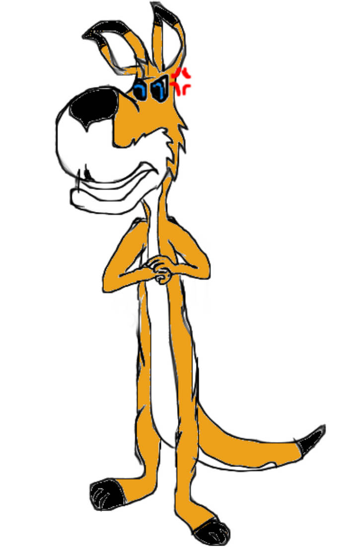 Hopping Mad Roo by BaxterTheArtDragon on DeviantArt