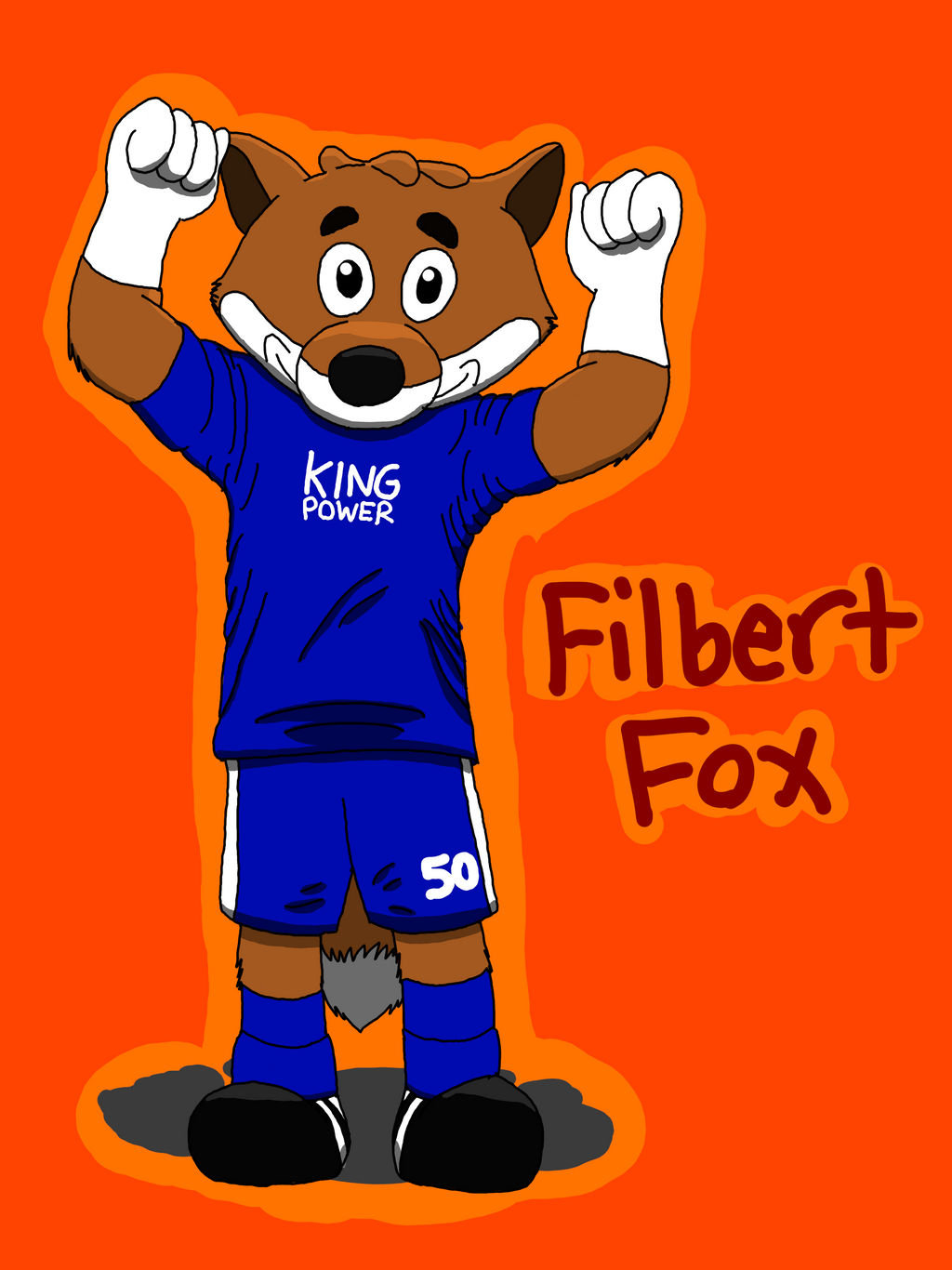 Filbert Fox (Leicester City Football Club) by BaxterTheArtDragon on ...