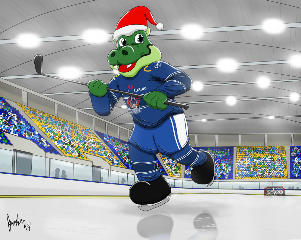 Scorch Christmas Coventry Blaze Mascot By BaxterTheArtDragon On scorch-christmas-coventry-blaze-mascot-by-baxtertheartdragon-on