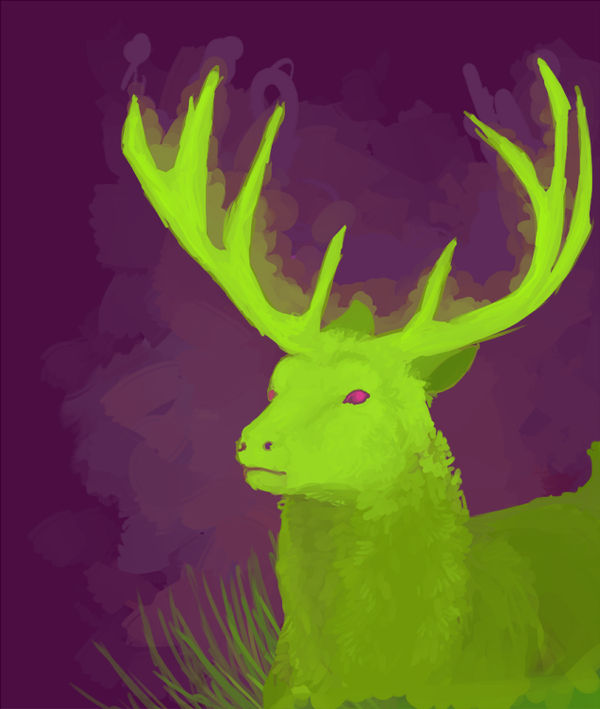 deer speedpaint