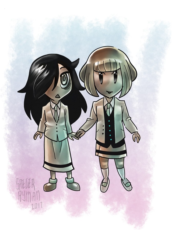 Watamote: Tomoko and Ucchi