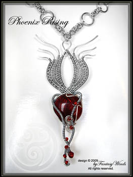 Phoenix Rising - necklace