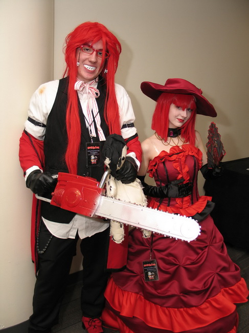 Ohayocon Grell and Red