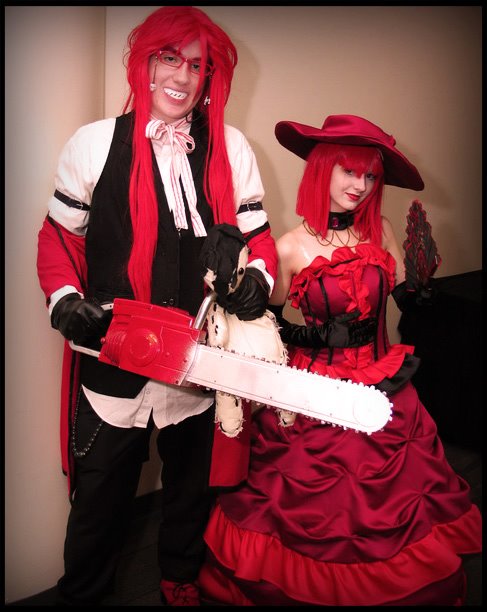 Ohayocon Grell and Madame Shinier