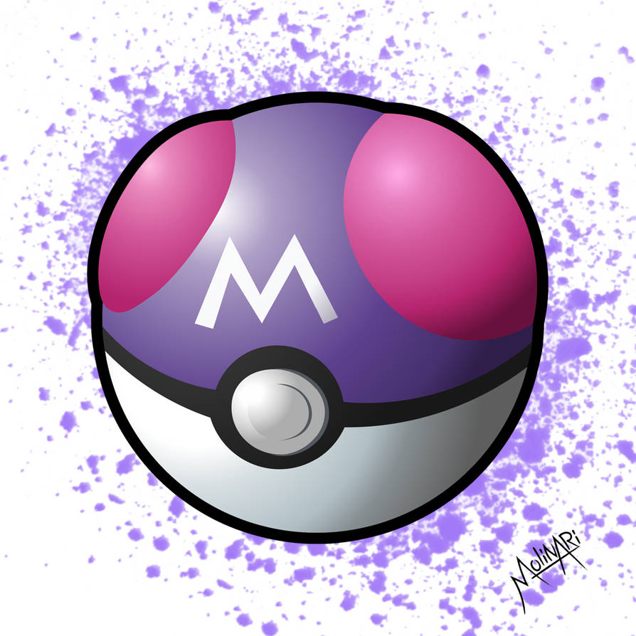 Pokemon Items - Master Ball by Nimolinari on DeviantArt