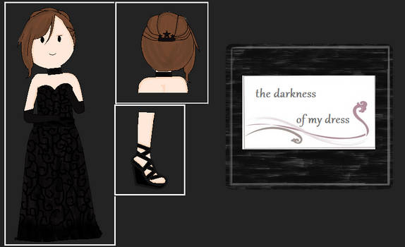 the darkness of my dress