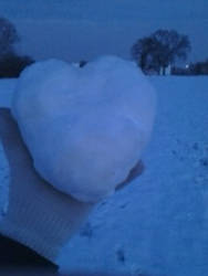 Snow heart