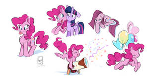 MLP Pinkie Pie poses