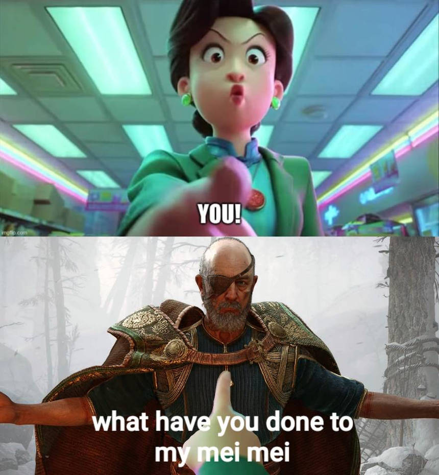 Ming is angry at Odin by meilinleewinters on DeviantArt