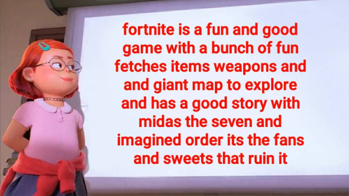 Mei explains why fortnite is a good game by meilinleewinters on DeviantArt