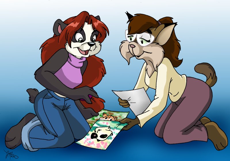 When Ceri met Jenn by Panda-Jenn