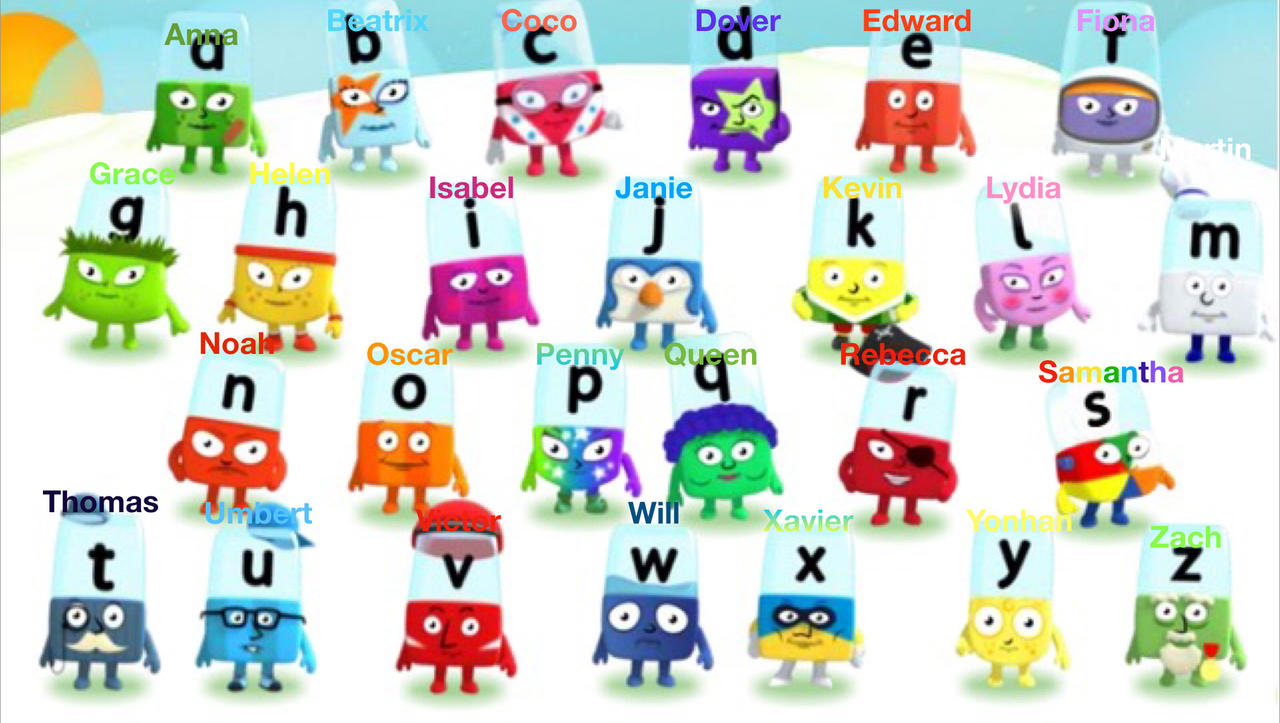 Alphablocks Names Alphablocks with Names by caolan2009 on DeviantArt