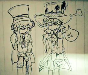 Hat Kid And Harley