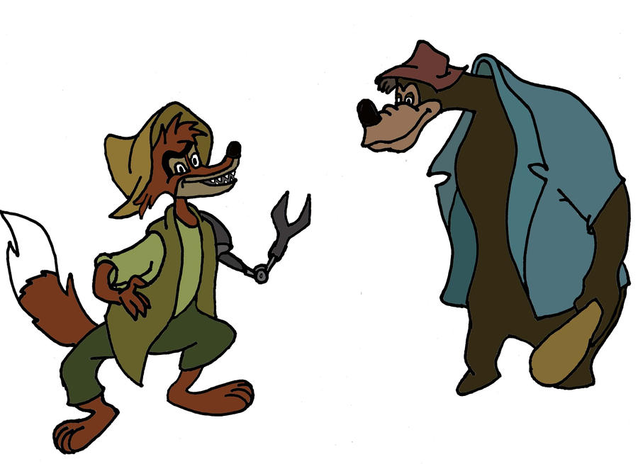 Brer Fox Vector Brer Fox and Brer Bear by Upchuck557 on DeviantArt