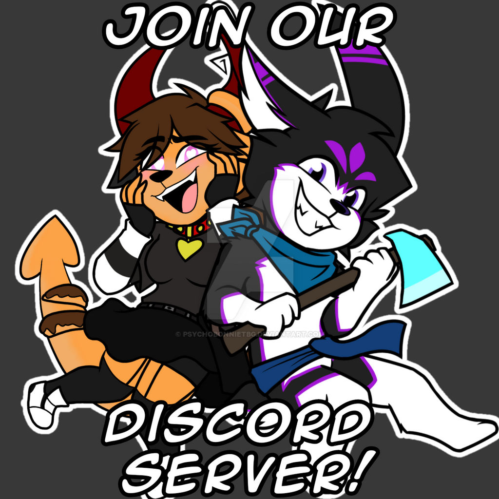 WE HAVE DISCORD SERVER! by PsychoBonnieTBG on DeviantArt