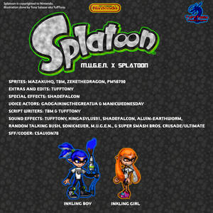 MUGEN X Splatoon Project - Illustration