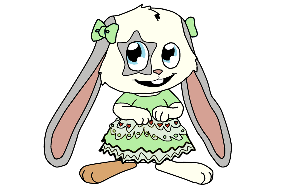 Knuffel Bunny With Dress