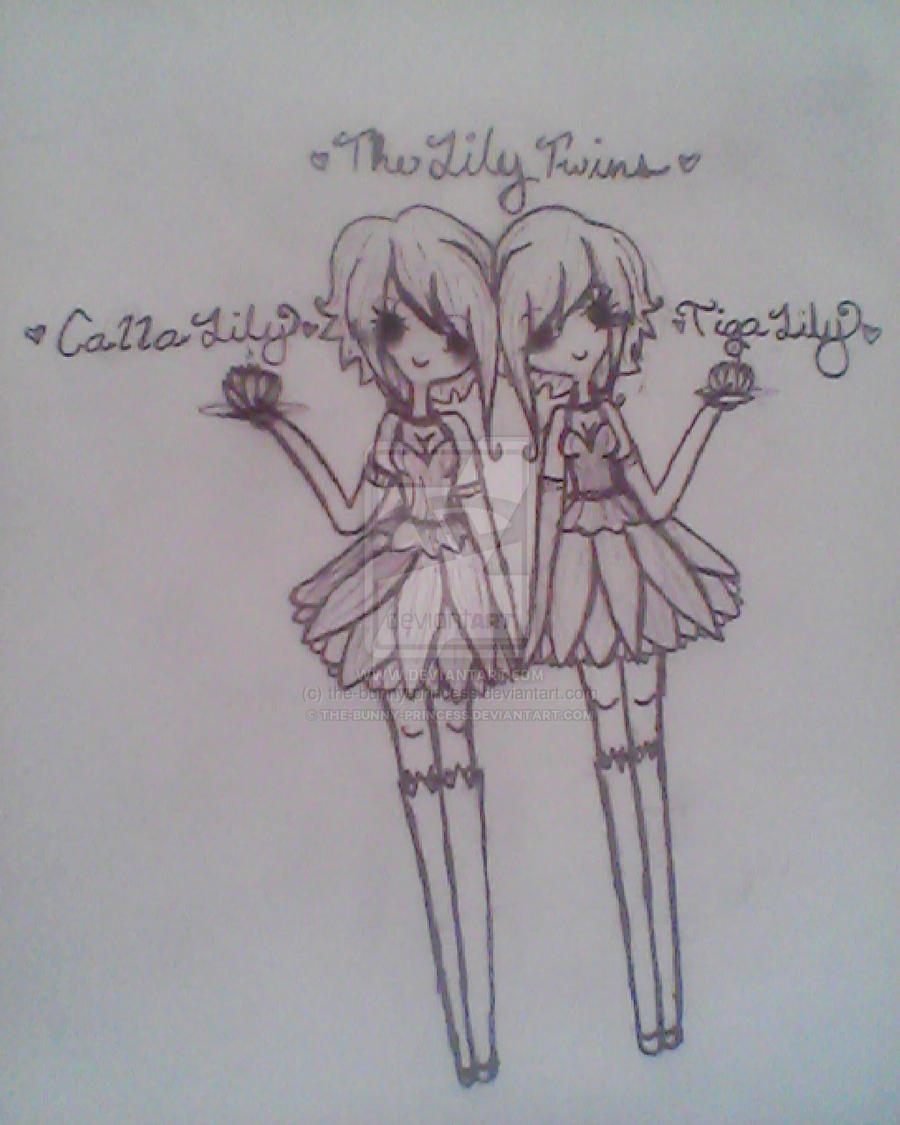 The Lily Twins by the-bunny-princess on DeviantArt