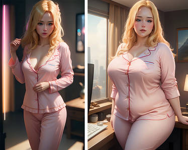 Pink PJ's Weight Gain