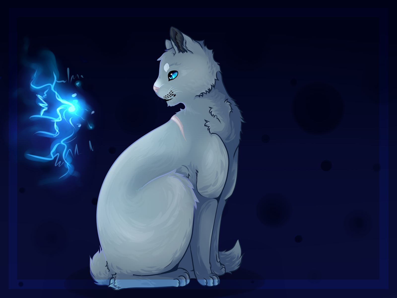 Warrior Cats: Bluestar + Speedpaint