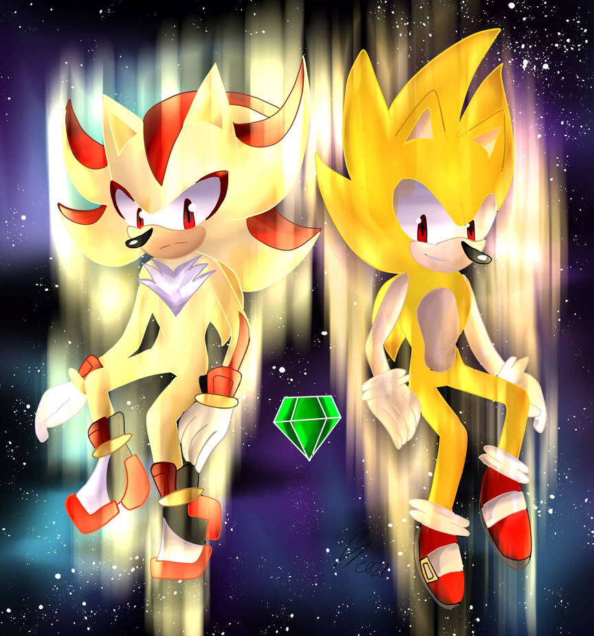 Do you think Super Sonic and Super Shadow together could defeat The End? :  r/SonicTheHedgehog