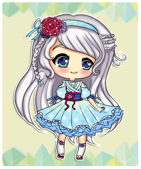 : Adopt : #08 Sweet Flower Girl RE-OPEN