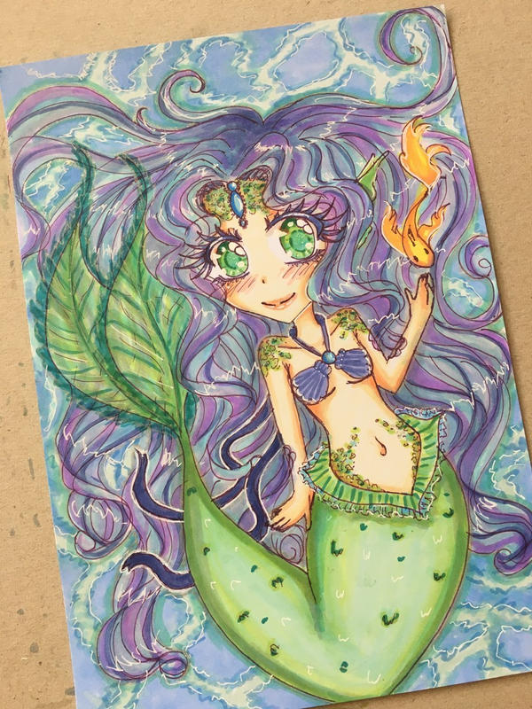 Little Mermaid _ Chibi by ichiipanpan