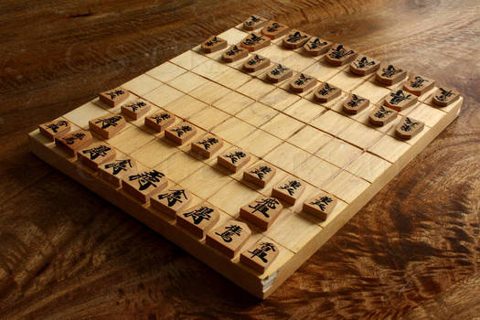 Homemade Shogi Board