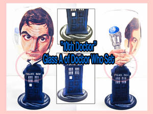 '10th Doctor' Pt.A Wine Glass