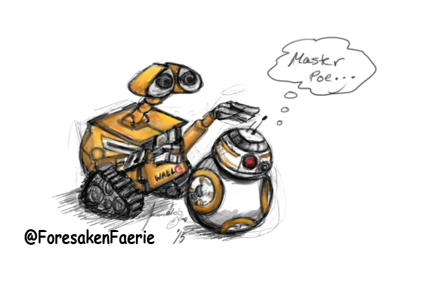 Sketch Dump BB-8 Wall-E