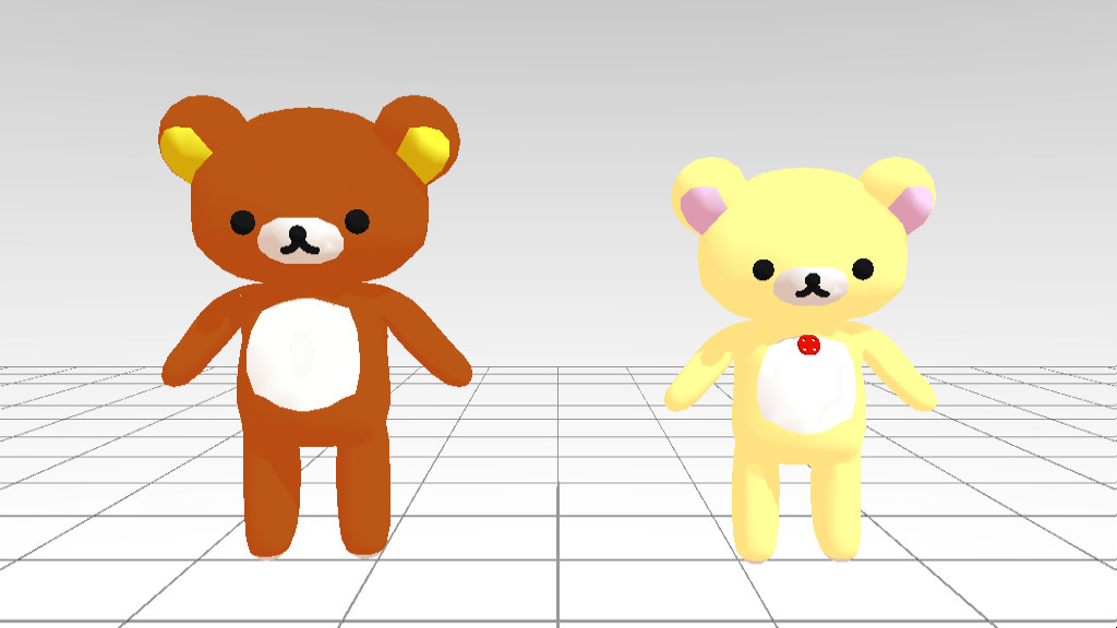 MMD Rilakkuma and Korilakkuma W.I.P.