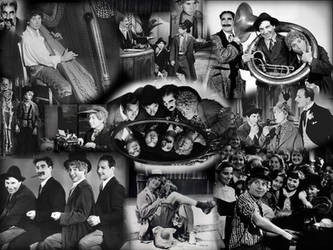 Marx Brothers wall paper