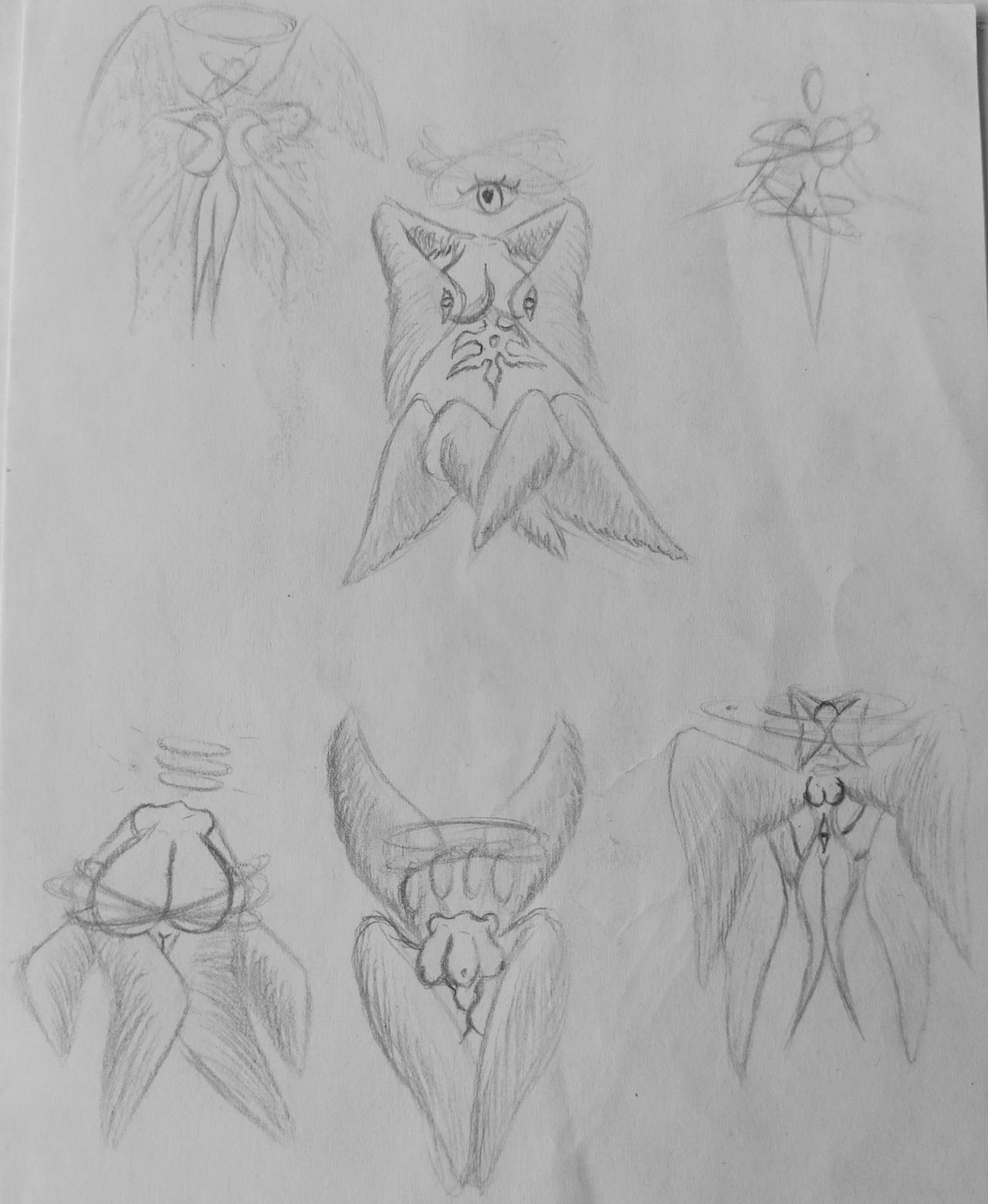 Power Angels Design Angels design (doodles) by somethingintheshadow on DeviantArt