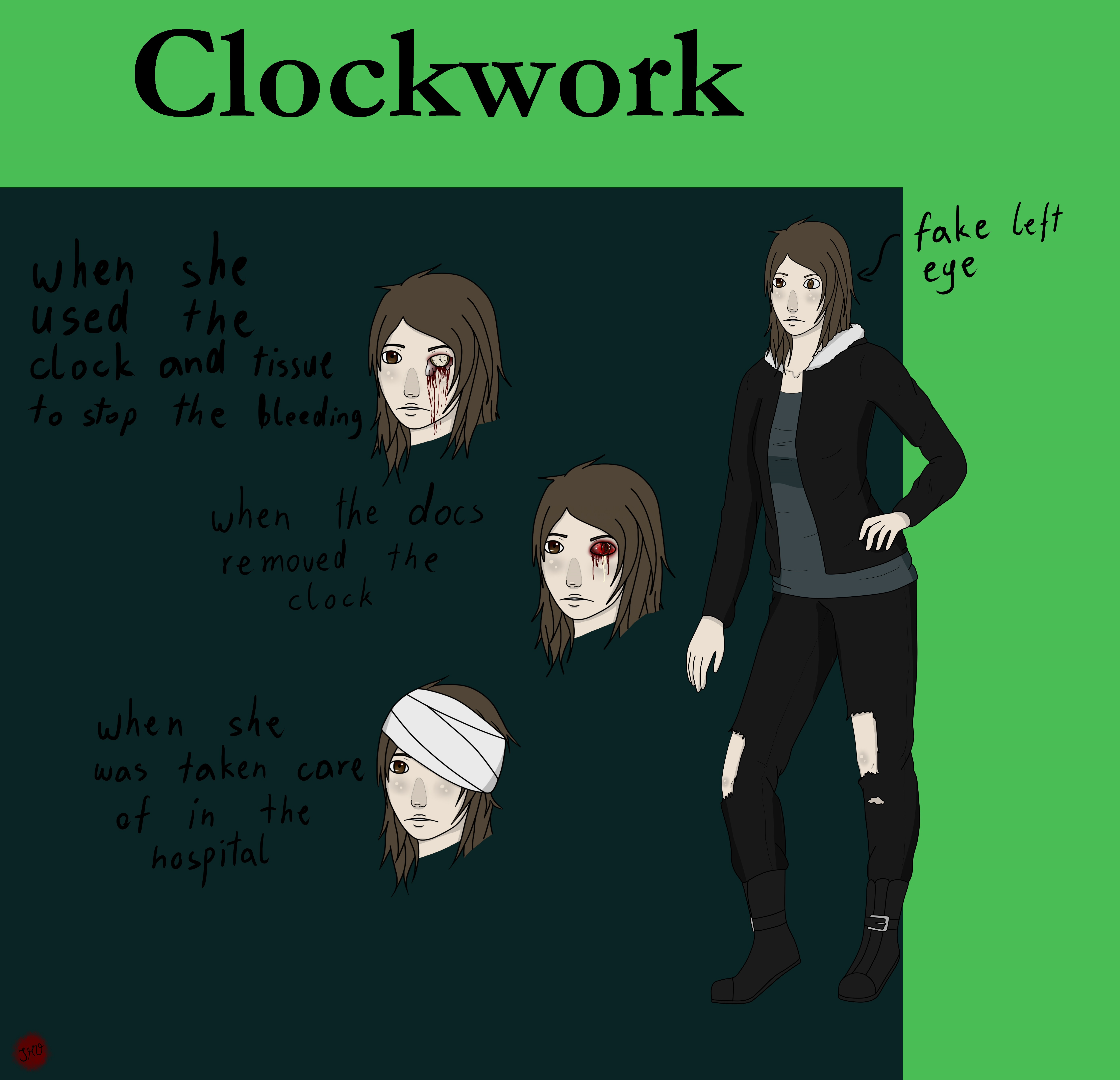 Clockwork Animatron My Version Of Clockwork by ImaginemonsterVi on DeviantArt