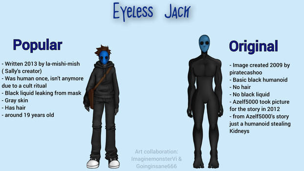 Creepypasta - Eyeless Jack Popular n Original