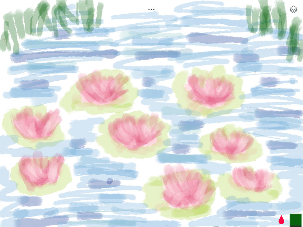 Little flower pond