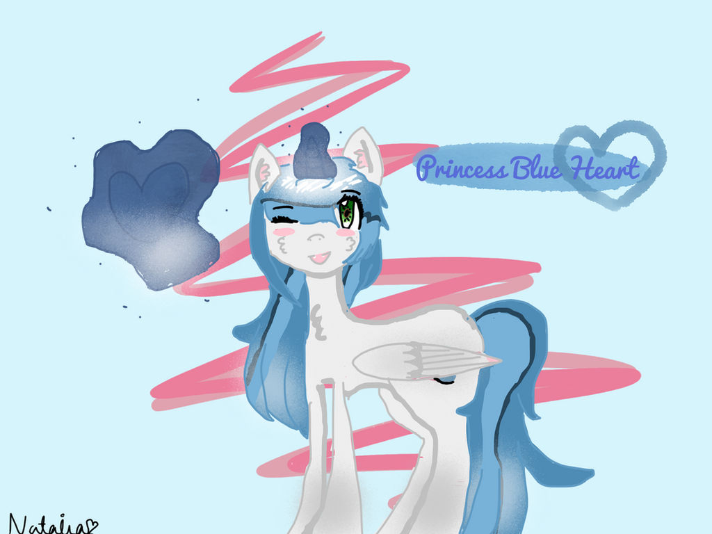 .:AT:. Princess Blue Heart  