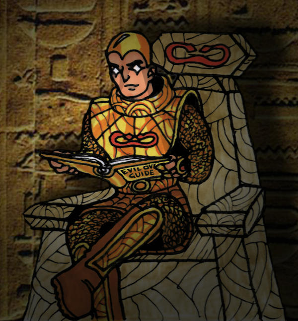 Goa'Uld reading in the dark by Maelstromknight on DeviantArt