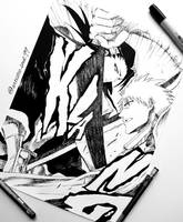 Bleach manga page - done