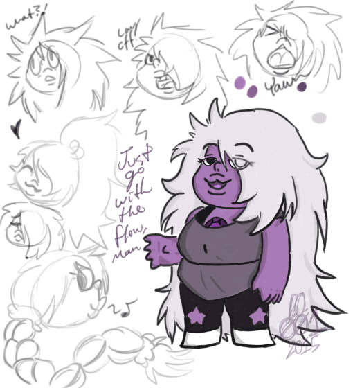 SU art meme-Day 2: Just go with the flow