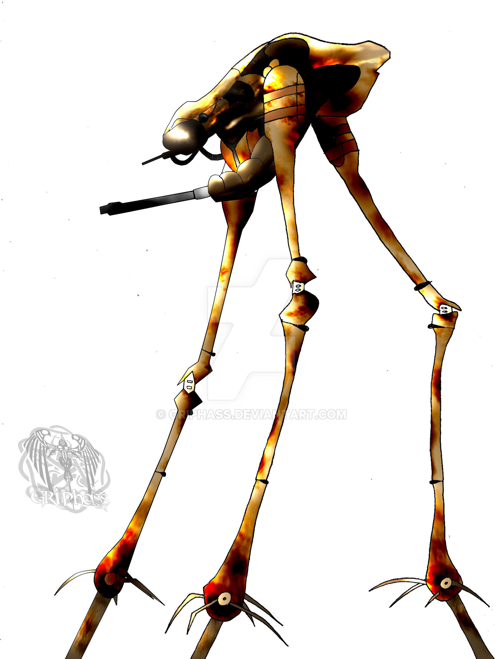 Half-Life 2 'Strider' by Griphass on DeviantArt