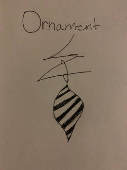 Inktober 2019 #17 Ornaments 