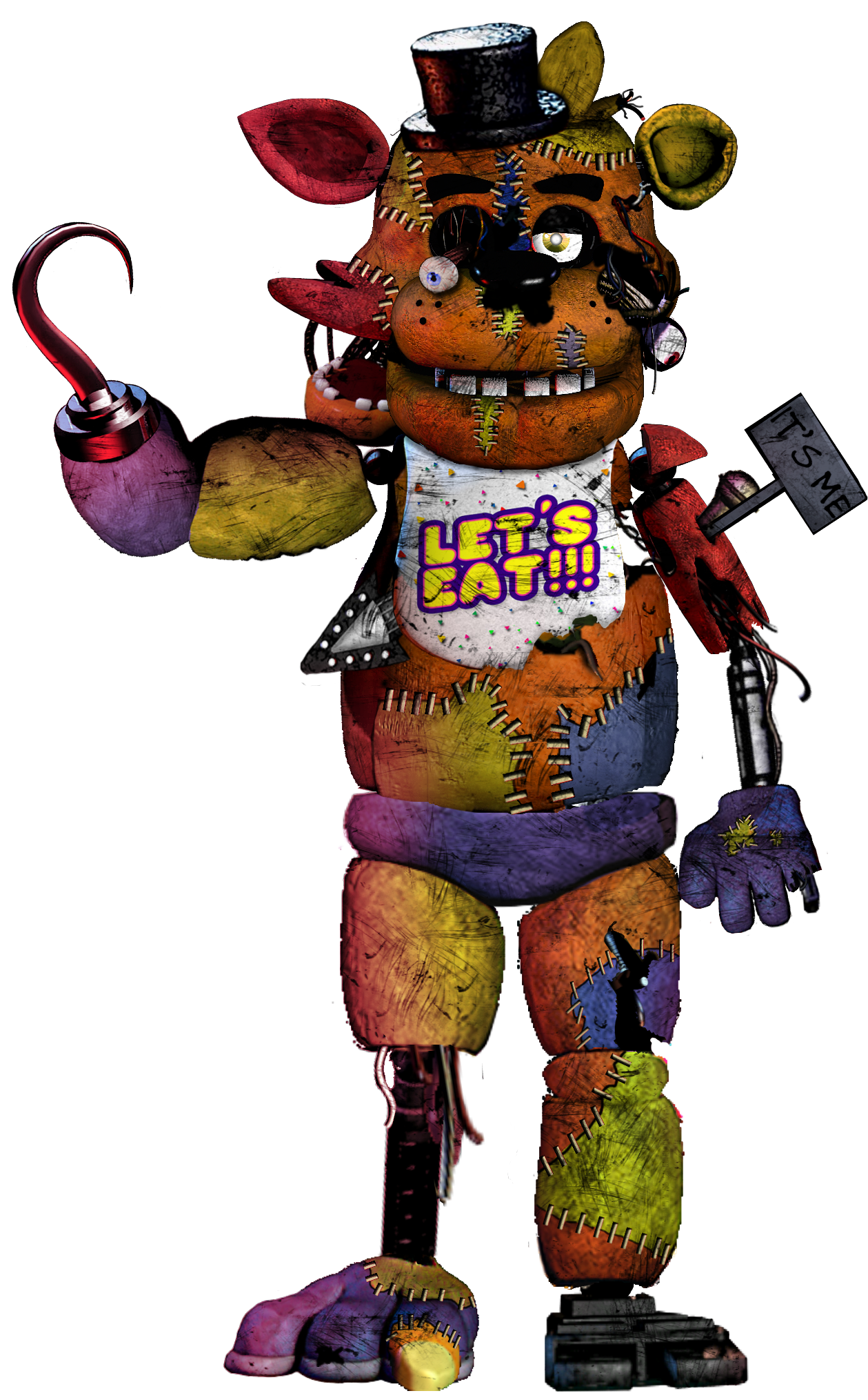 FNaF 1 remake by GhostAlpha107 on DeviantArt