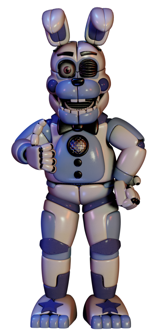 Funtime Bonnie (First 3d Render) by VectorArtz2323 on DeviantArt